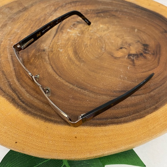 D&G Dolce & Gabbana Maroon Square Stud Eyeglasses - Picture 2 of 9